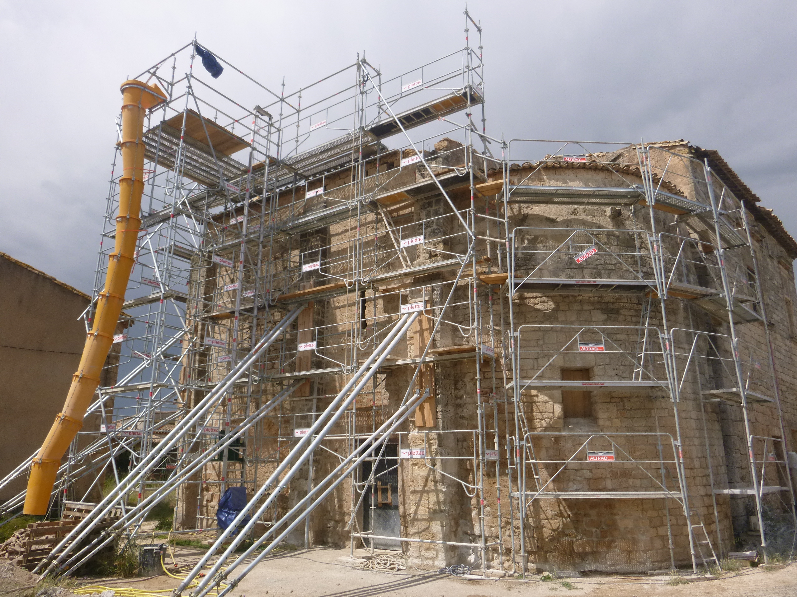 Chapelle Castelnau De Guers - Rénovation Bâti ancien et Patrimoine dans l’Hérault 2RProcess à Béziers, Agde, Pézenas (34) - Principale